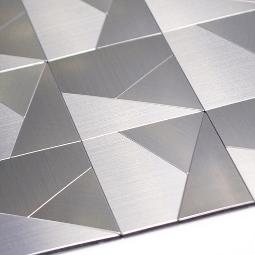 점착식 알미늄 메탈타일 모자이크사각100mm (HMT99303)